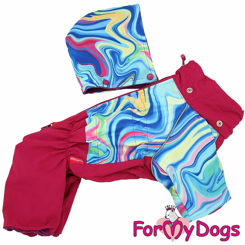 Fodrad Regnoverall "Capella" Tik "For My Dogs"