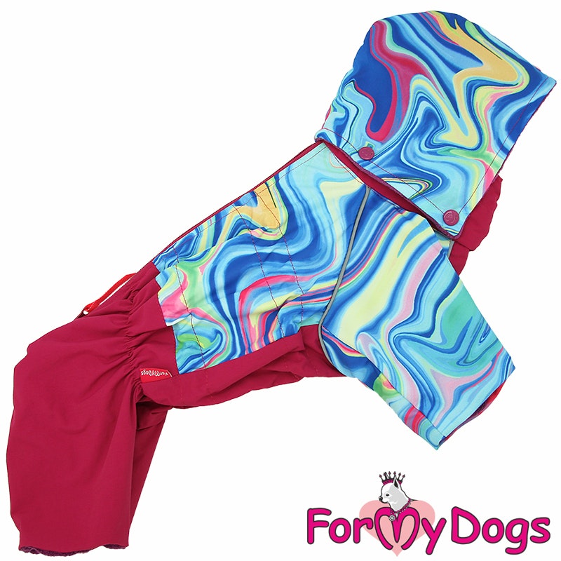 Fodrad Regnoverall "Capella" Tik "For My Dogs"
