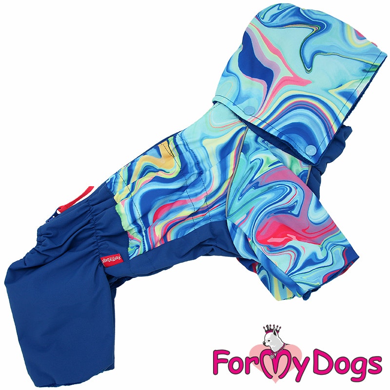 Fodrad Regnoverall "Capella" Hane"For My Dogs"