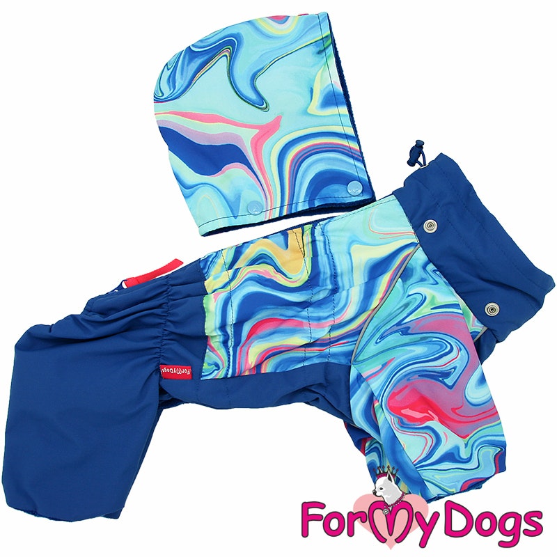 Fodrad Regnoverall "Capella" Hane"For My Dogs"
