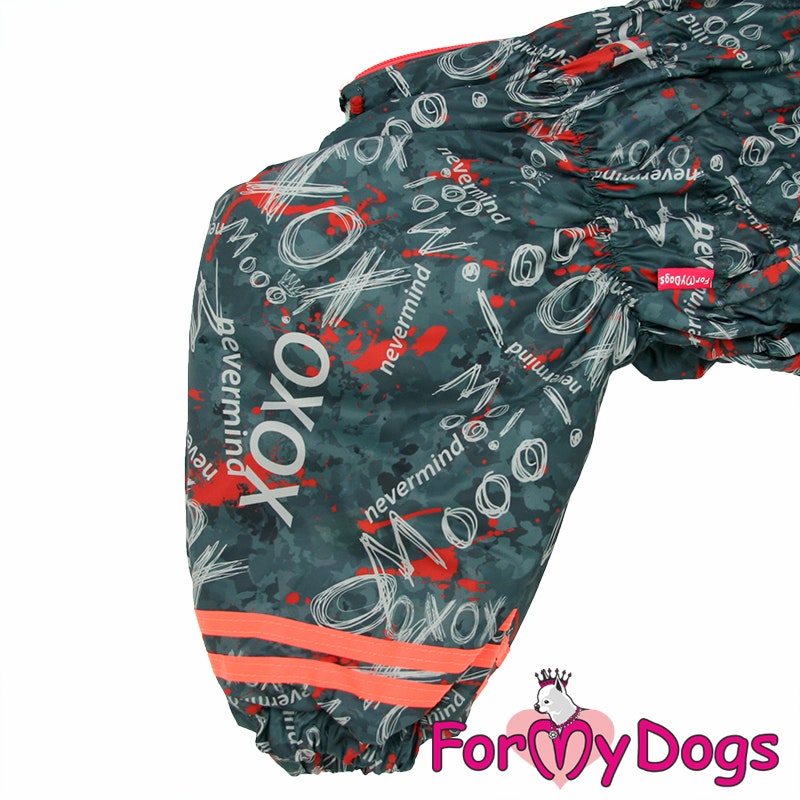 Varm Vinteroverall "XOXO" Hane "For My Dogs"