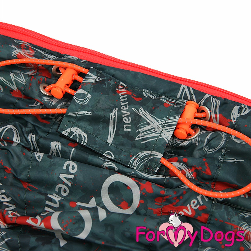 Varm Vinteroverall "XOXO" Hane "For My Dogs"
