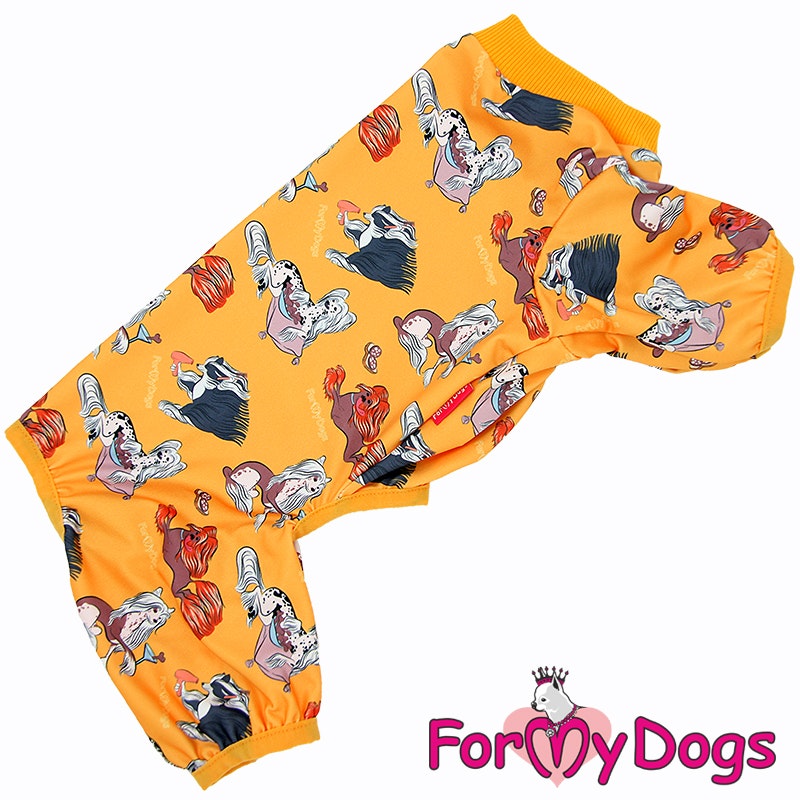Mysoverall Klassisk Modell Pyjamas "CCD Mania" UNISEX "For My Dogs"