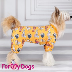 Mysoverall Klassisk Modell Pyjamas "CCD Mania" UNISEX "For My Dogs"