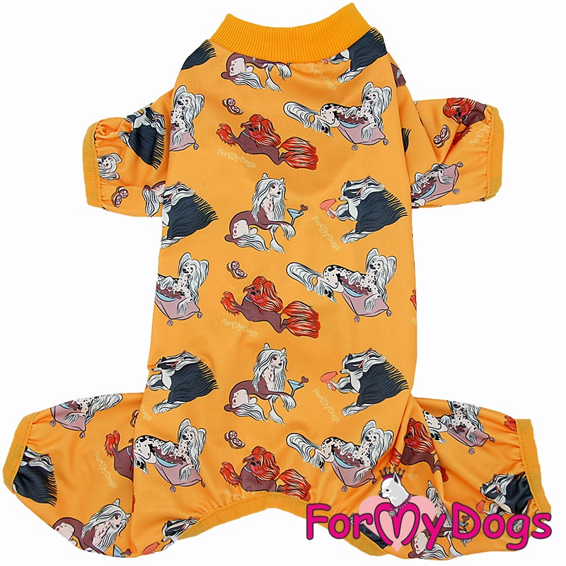 Mysoverall Klassisk Modell Pyjamas "CCD Mania" UNISEX "For My Dogs"