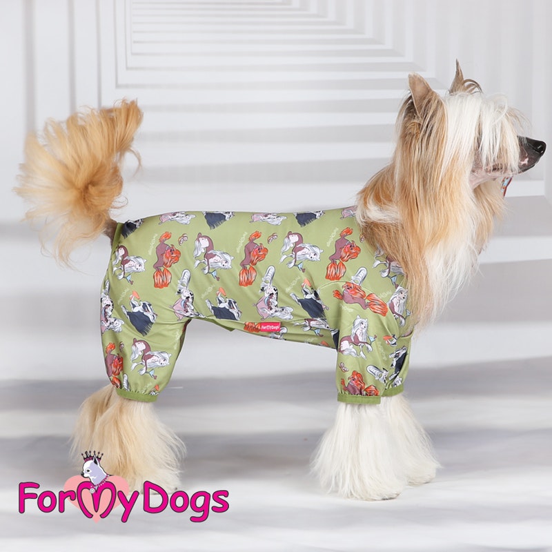 Mysoverall Klassisk Modell Pyjamas "CCD Mania" UNISEX "For My Dogs"