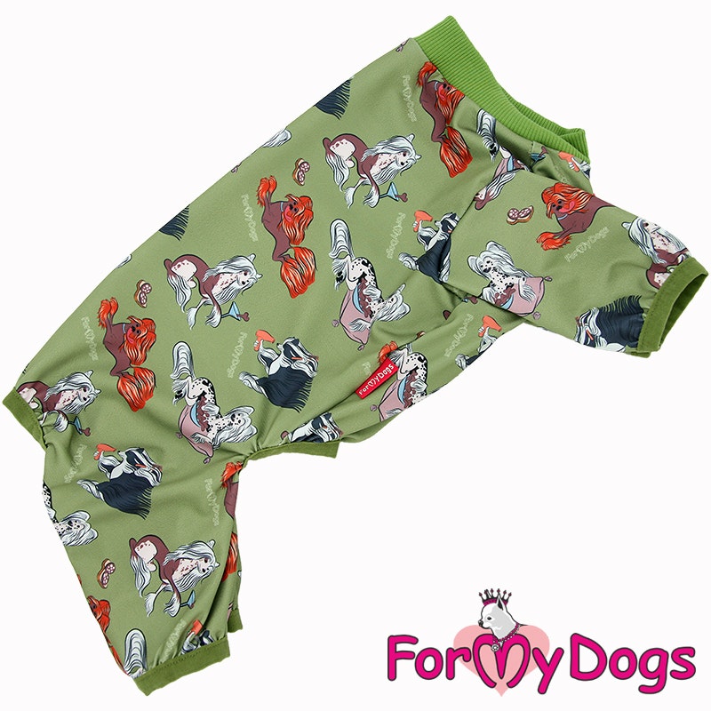 Mysoverall Klassisk Modell Pyjamas "CCD Mania" UNISEX "For My Dogs"