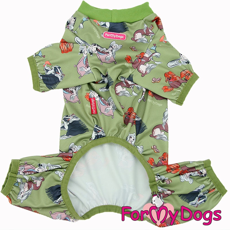 Mysoverall Klassisk Modell Pyjamas "CCD Mania" UNISEX "For My Dogs"