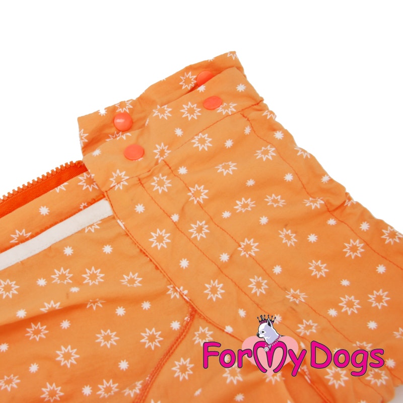 Duster Tunn Skyddsoverall "Orange" Tik "For My Dogs"