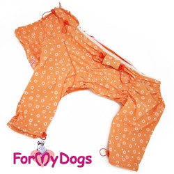 Duster Tunn Skyddsoverall "Orange" Tik "For My Dogs"