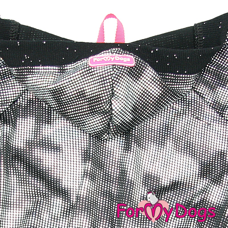 Mysdress Suit Pyjamas overall "Black/Gray" Unisex "For My Dogs"