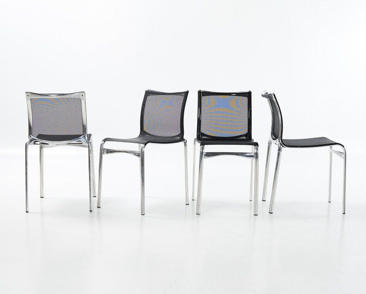 4 x Stühle, Alias 416 HighFrame - Alberto Meda - DesignerMobel.com -  Gebrauchte Designermöbel online