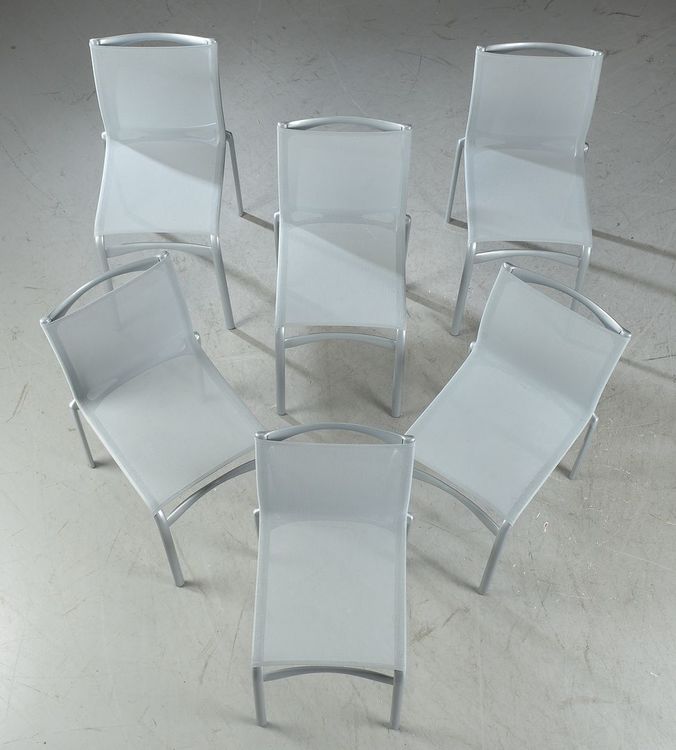 6 x Konferenzstühle, Alias 416 High Frame - Alberto Meda