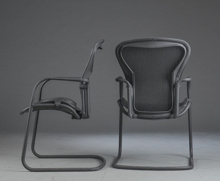 5 x Konferenzstühle, Herman Miller Aeron Guest Chair B
