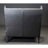 Sofa, Induflex Jack OP3 - Hohe Rückenlehne aus PU-Leder