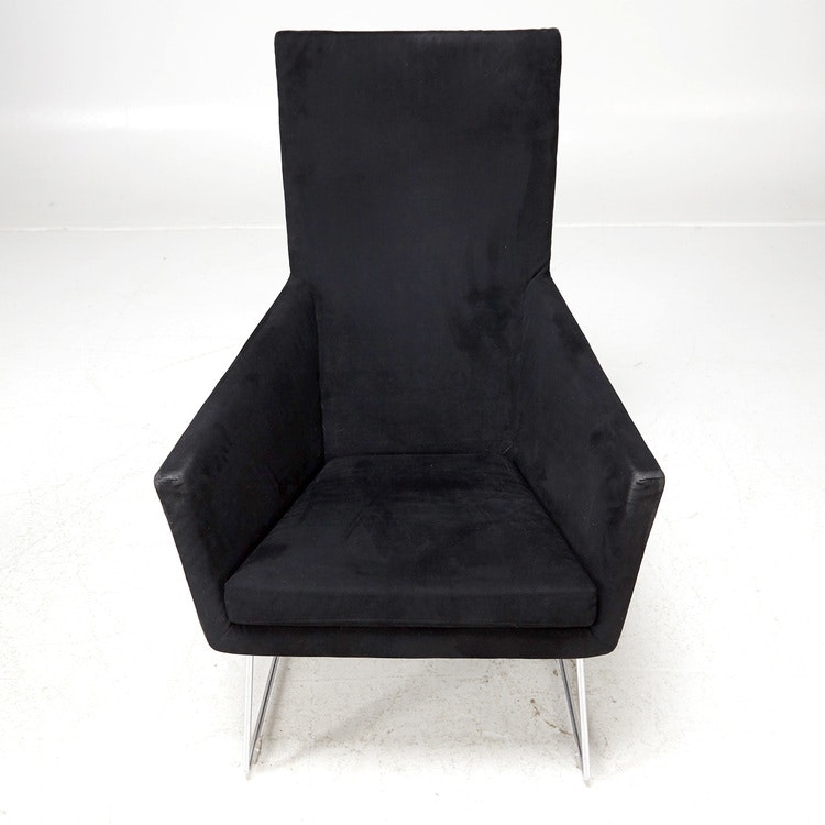 Lounge Sessel mit Ottoman, Label Don - Van den Berg