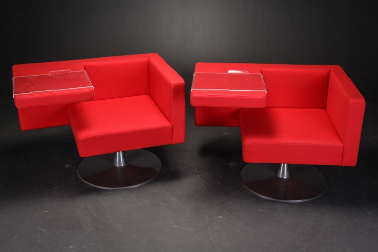 Lounge sessel mit tisch, Offecct Solitaire - Alfredo Häberl