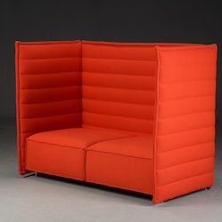 Sofa mit hohem Rücken, Vitra Alcove 2-Sitzer - Design Bouroullec