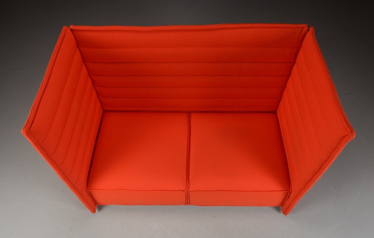 Sofa mit hohem Rücken, Vitra Alcove 2-Sitzer - Design Bouroullec