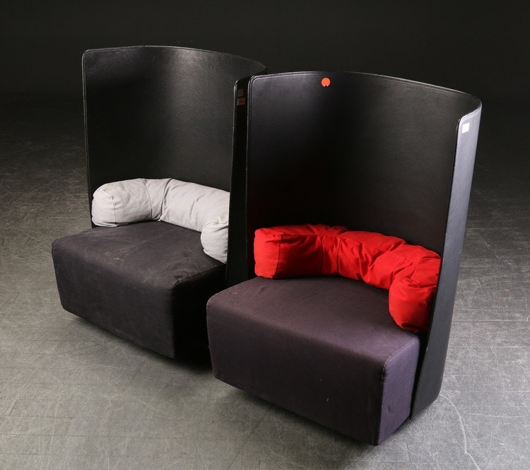 Ein par sessel, Zanotta Campo - Design Carlo Colombo