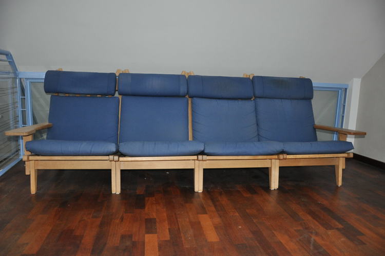 Sessel/sofa, Getama Denmark GE-375 - Hans J. Wegner