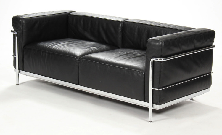 3-Sitzer-Sofa, Cassina LC3 - Design Le Corbusier