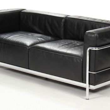 3-Sitzer-Sofa, Cassina LC3 - Design Le Corbusier