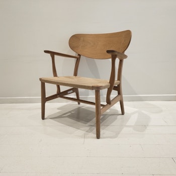 Sessel, Carl Hansen & Son CH22 - Design Hans J Wegner