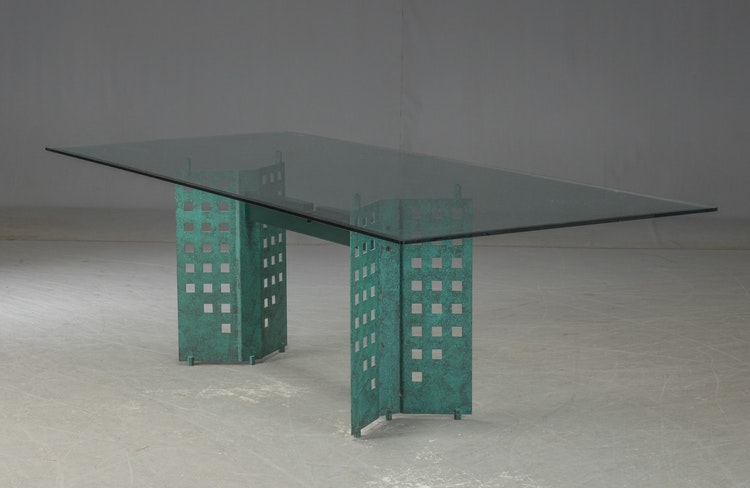 Konferenztisch / Esstisch, Glastisch 240 cm  