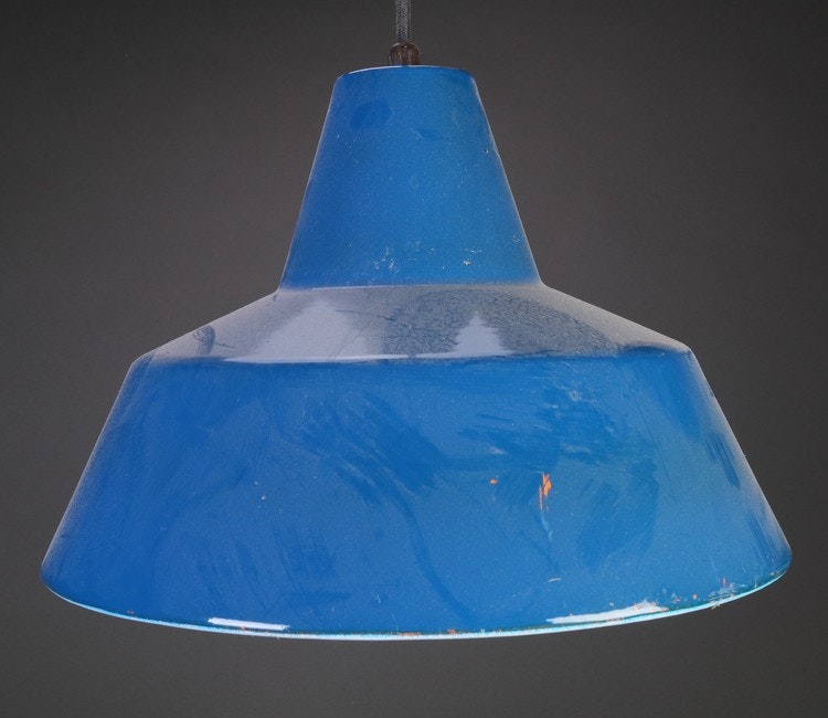 Blau Louis Poulsen Industrielampen - Industriedesign