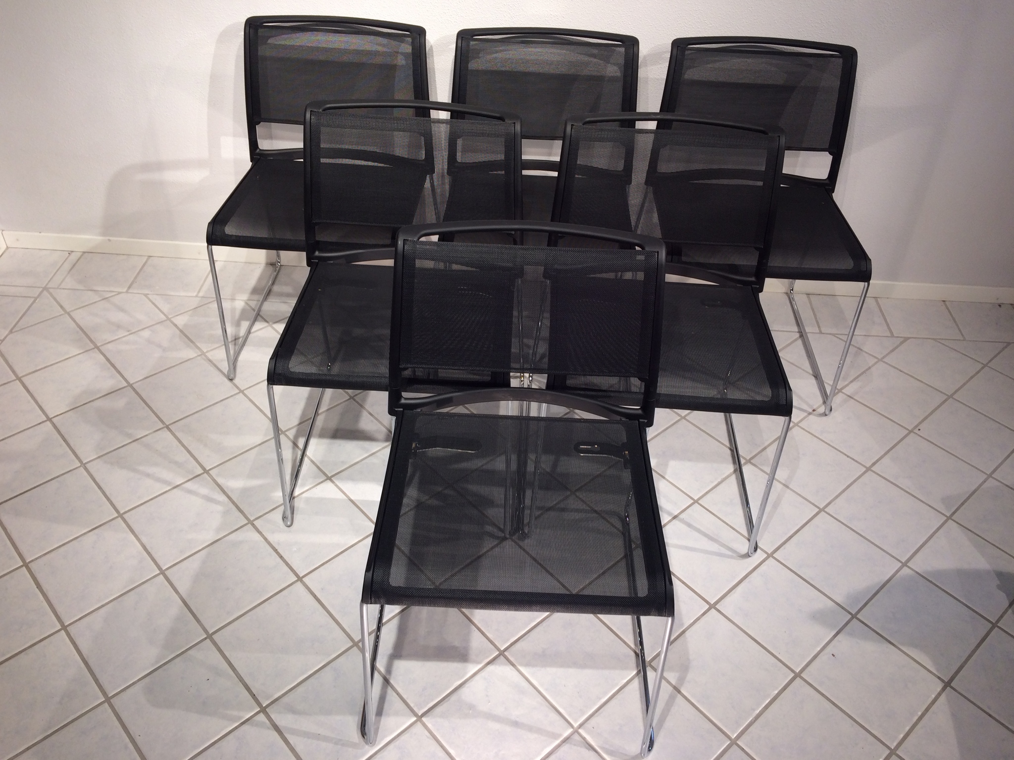6 x Stühle, Wilkhahn Aline - Design Andreas Störiko
