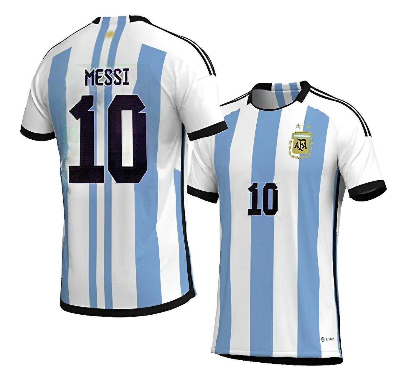 Barn fotbollströja Messi, Argentina, Tröja