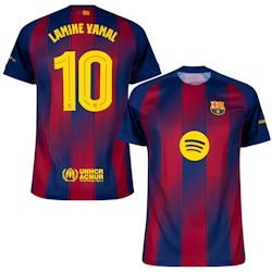 Barn fotbollströja, Lamine Yamal, Barcelona, Tröja