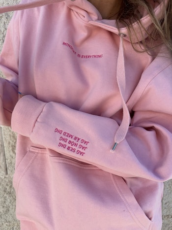 Mindset is Everything - Rosa Hoodie