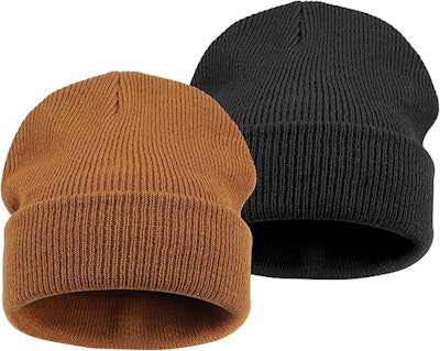 Dreshow Vintermössa 2-Pack Brun/Svart