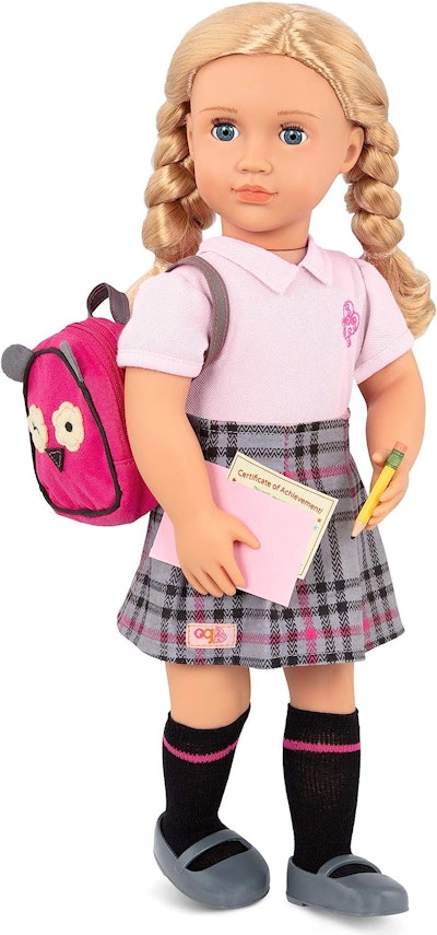 Our Generation Docka 45 cm Hally Skoluniform