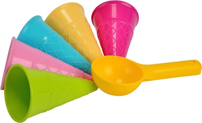 Simba Sandformar Set Glasstrutar
