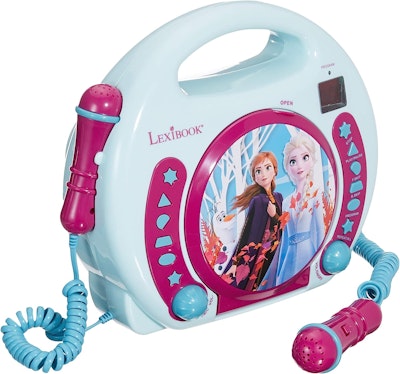 Disney Frost CD-spelare med 2 mikrofoner