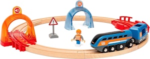 BRIO 33974 Action Tunnel Circle Set (Smart Tech Sound)