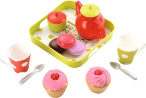 Ecoiffier Teset Bricka Med Cupcakes