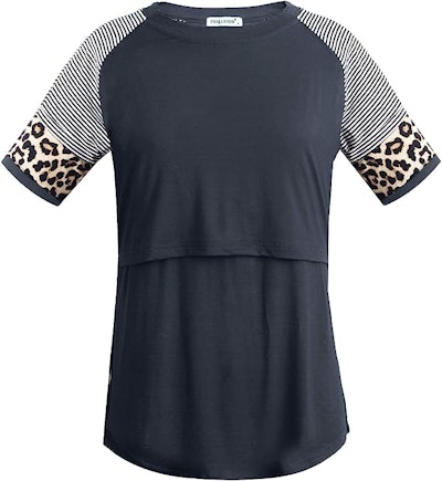Amnings T-shirt Mörkgrå