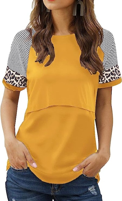 Amnings T-shirt Gul