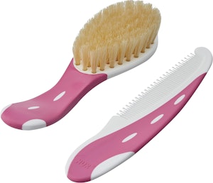 Nuk Babyborste Med Kam, Rosa