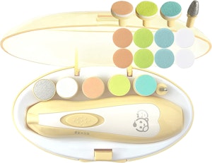 Royal Angels Elektrisk Baby Nageltrimmer, Gul