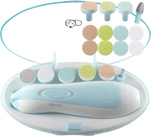 Royal Angels Elektrisk Baby Nageltrimmer, Blå