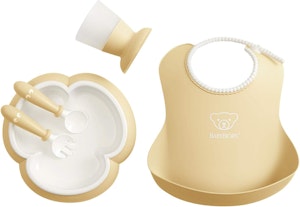 BabyBjörn 5 Delar Middagsset Gul