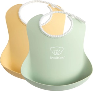 BabyBjörn Haklapp 2-pack Gul/Grön