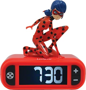 Lexibook Miraculous Väckarklocka Med 3d Nattljus