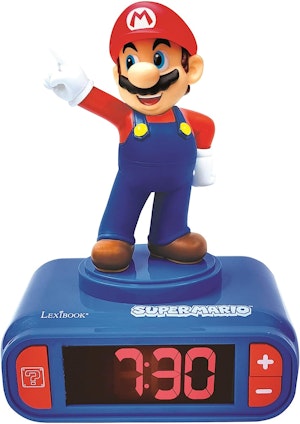 Lexibook Super Mario Väckarklocka Med 3d Nattljus