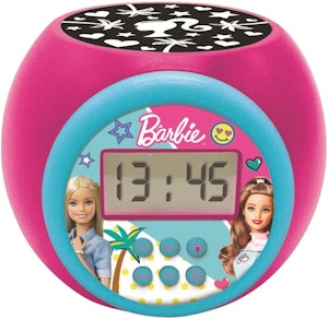 Lexibook Barbie Projector Väckarklocka Rosa